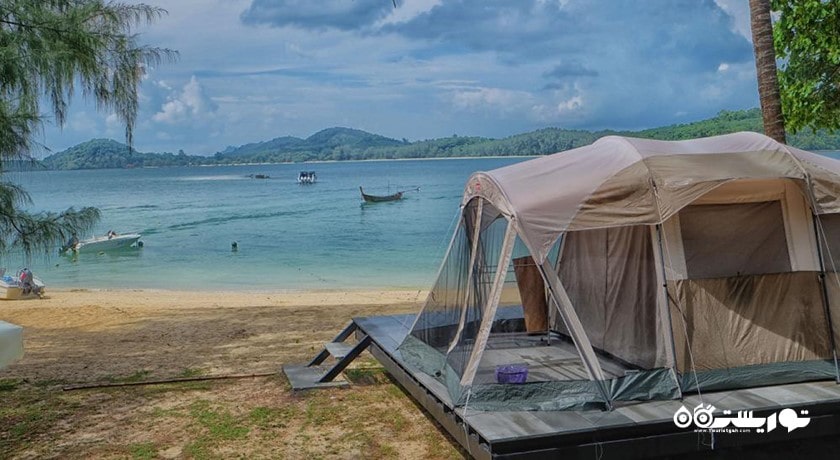 سرگرمی کمپینگ در کوسامویی شهر تایلند کشور کو سامویی