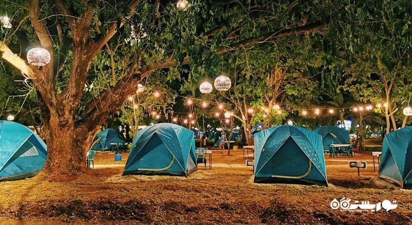 سرگرمی کمپینگ در کوسامویی شهر تایلند کشور کو سامویی