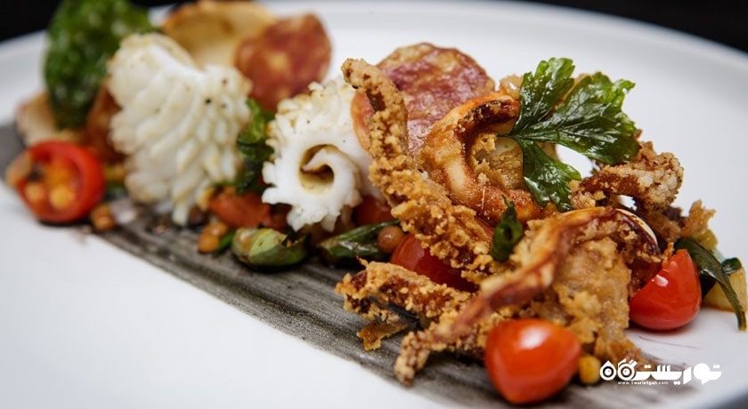 رستوران رستوران دو ماهی سامویی شهر کو سامویی 