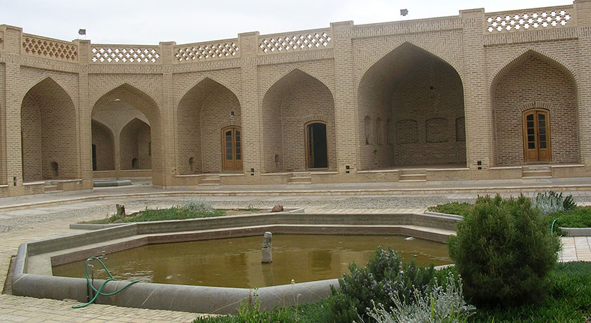  کاروانسرای خرانق شهرستان یزد استان اردکان
