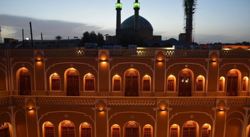  هتل کاروانسرای مشیر یزد شهرستان یزد استان یزد