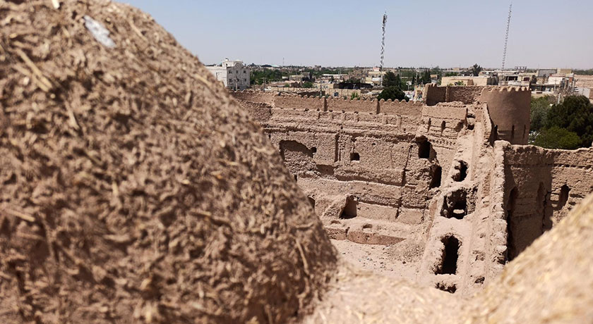  قلعه ابرندآباد شهرستان یزد استان یزد