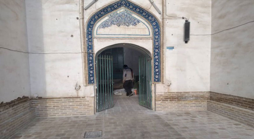  سردر مسجد زاویه شهرستان یزد استان یزد