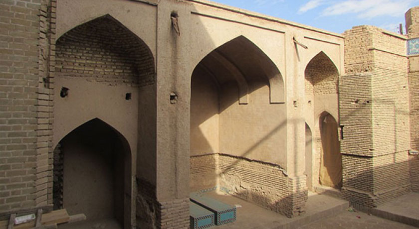  مسجد شهاب الدین طراز شهرستان یزد استان یزد