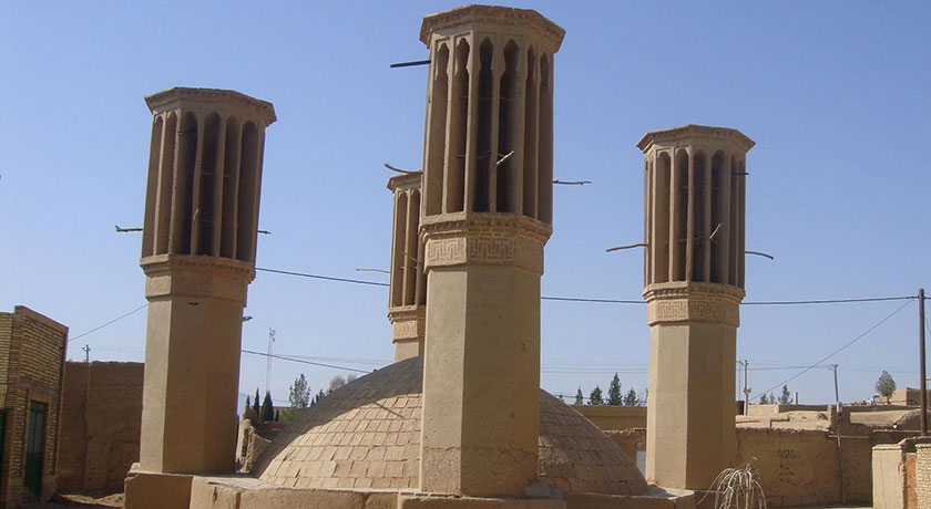  آب انبار حاجی حسین عطار شهرستان یزد استان یزد