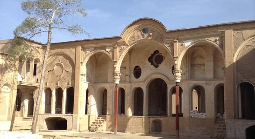  خانه تاریخی حسینی کاشانی شهرستان اصفهان استان کاشان