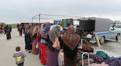 بازار ترکمن ها -  شهر ساری