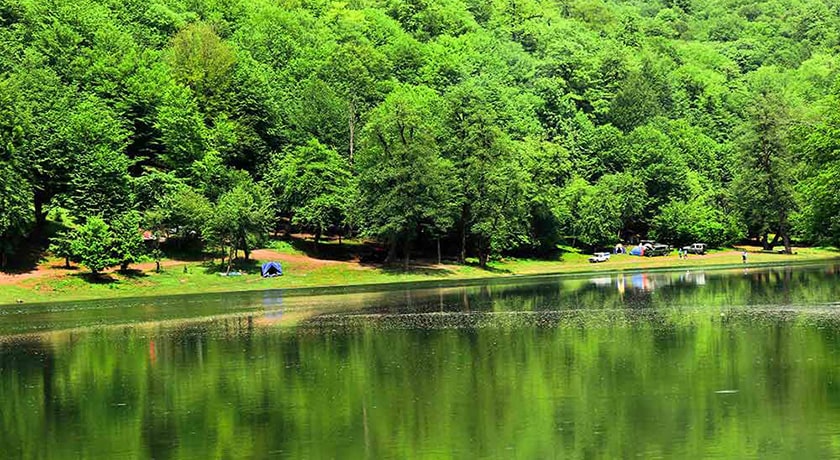  دریاچه چورت (میانشه) شهرستان مازندران استان ساری