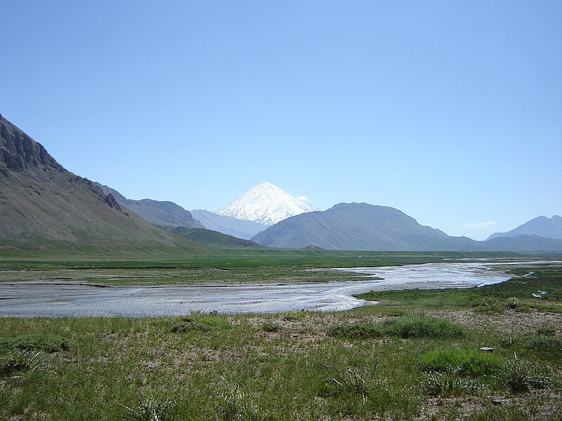 قله دماوند شهرستان مازندران استان آمل
