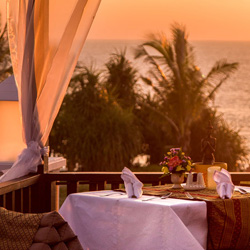 شامی رمانتیک در ساحل اختصاصی