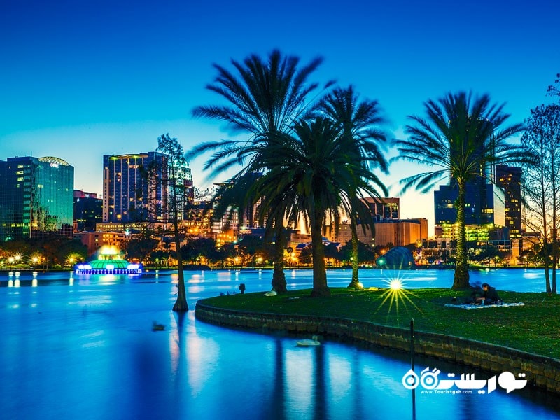 اورلاندو (Orlando) در ایالت کالیفرنیا با 48 میلیون بازدیدکننده