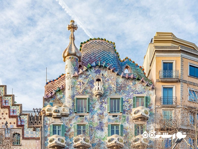 کاسا باتلو (Casa Batlló) یک ساختمان مشهور