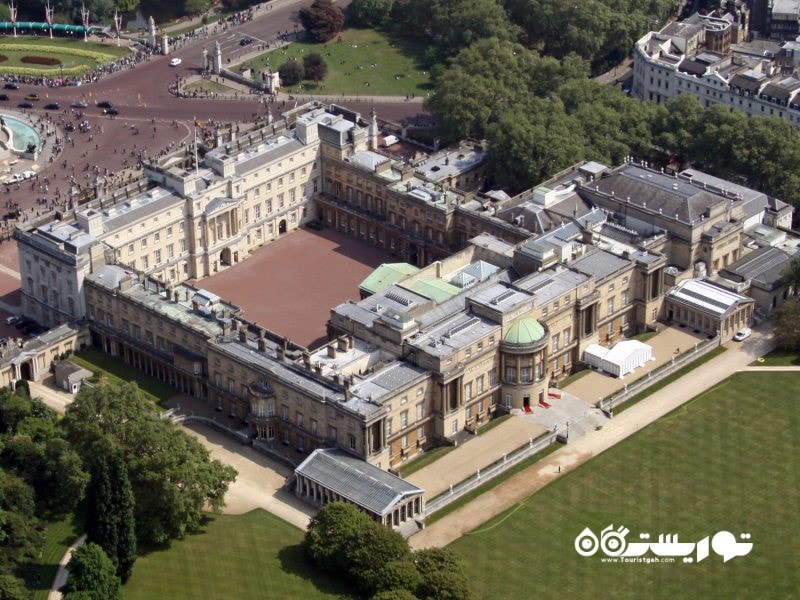 کاخ باکینگهام لندن (Buckingham Palace) 