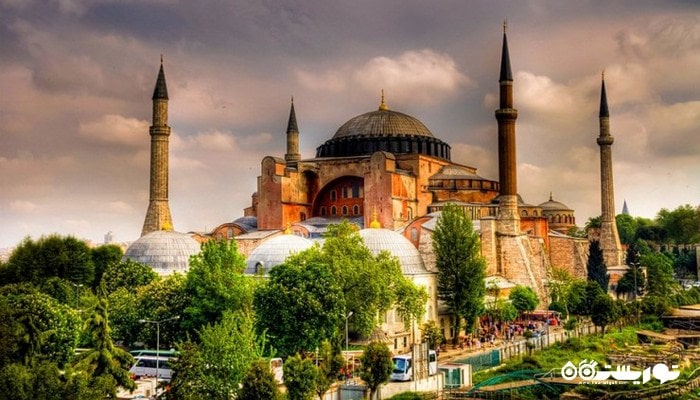 ایاصوفیه زیباترین شاهکار معماری در استانبول