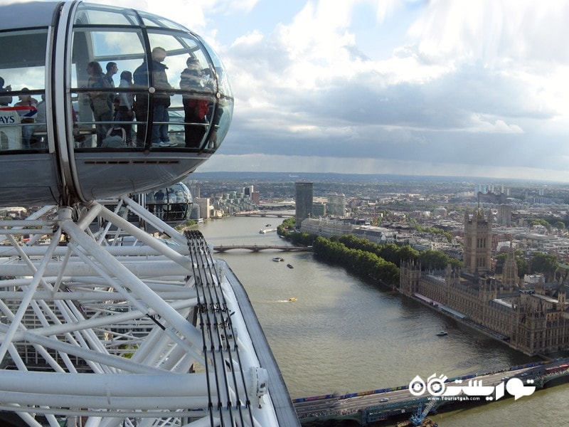 8. چشم لندن (London Eye)، شهر لندن در کشور انگلستان