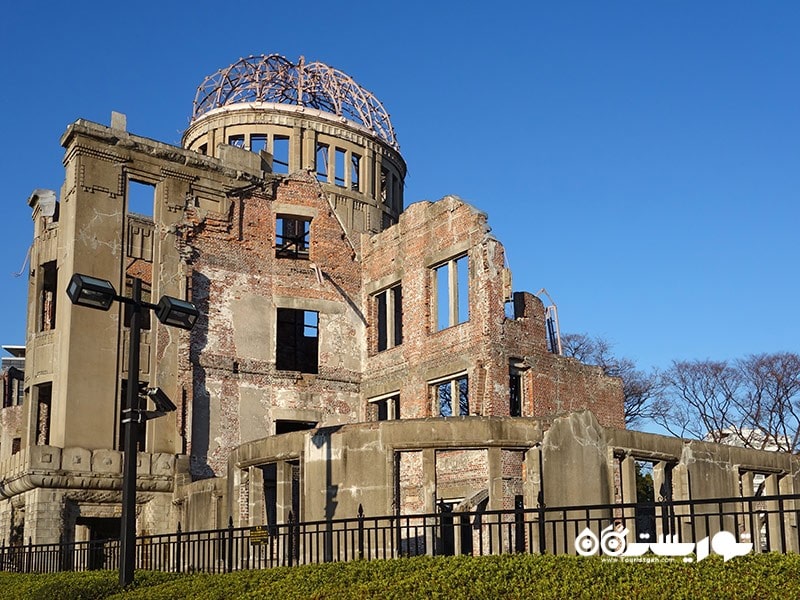 3. بنای یادبود صلح هیروشیما، تنها ساختمانی که در برابر بمب اتمی ایستادگی کرد
