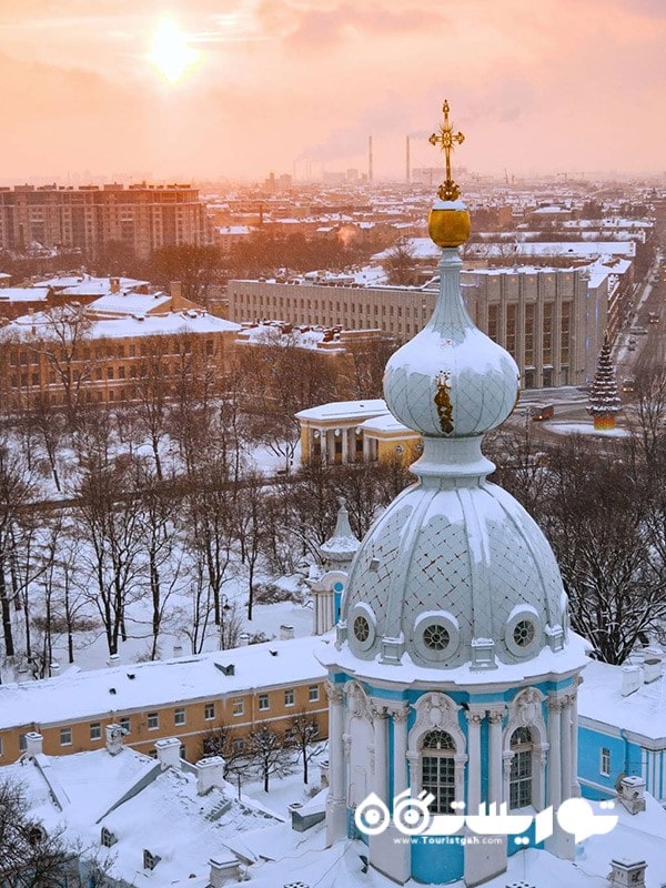 کلیسای جامع اسمولنی (Smolny Cathedral)، سن پترزبورگ، روسیه