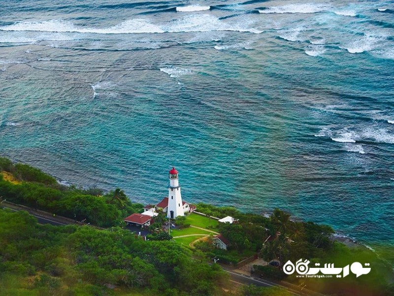 فانوس دریایی دایاموند هد (Diamond Head Lighthouse)، هاوایی، ایالات متحده آمریکا