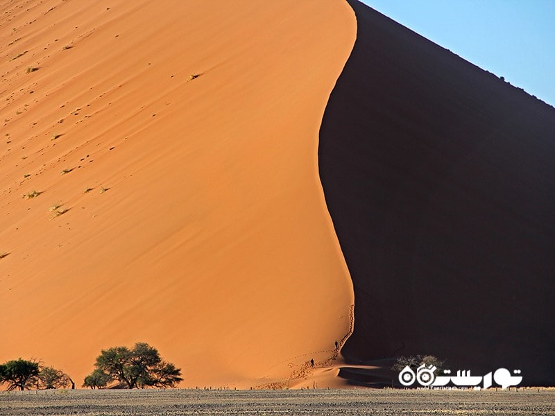 10. تلماسه های صحرای نامیب (Namib desert dunes)، نامیبیا