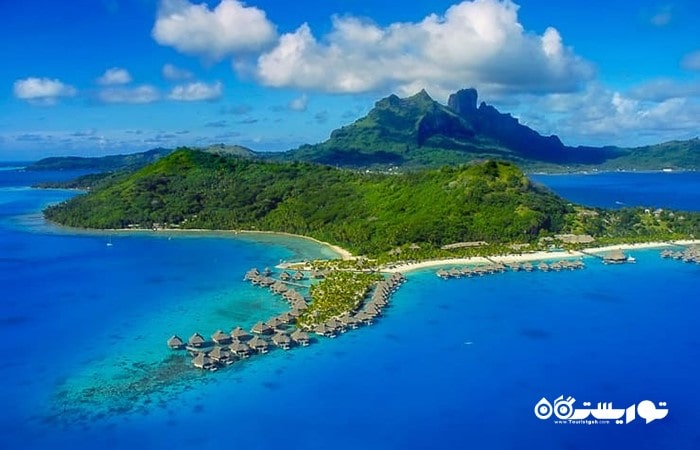 8. بورا بورا، پلینزی فرانسه (Bora Bora, French Polynesia)
