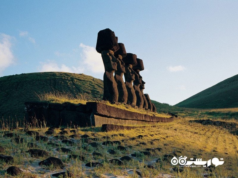 7. پارک ملی رپا نویی (Rapa Nui National Park)، شیلی