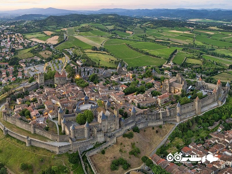 2- شهر کرکاسون (Carcassonne) در کشور فرانسه
