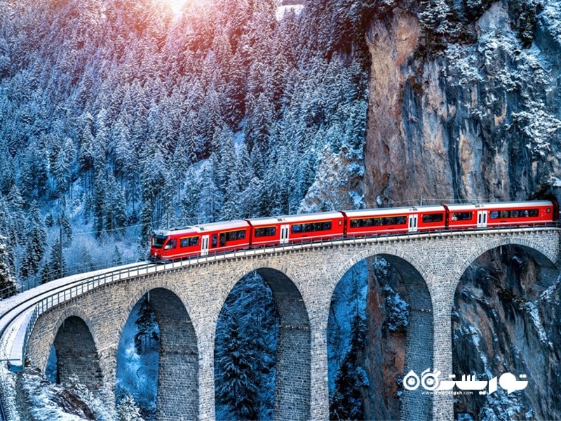 4. برنینا اکسپرس (Bernina Express)
