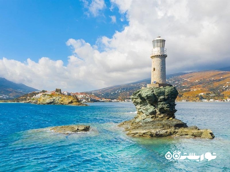 فانوس دریایی تورلیتیس (Tourlitis Lighthouse)، آندروس، یونان