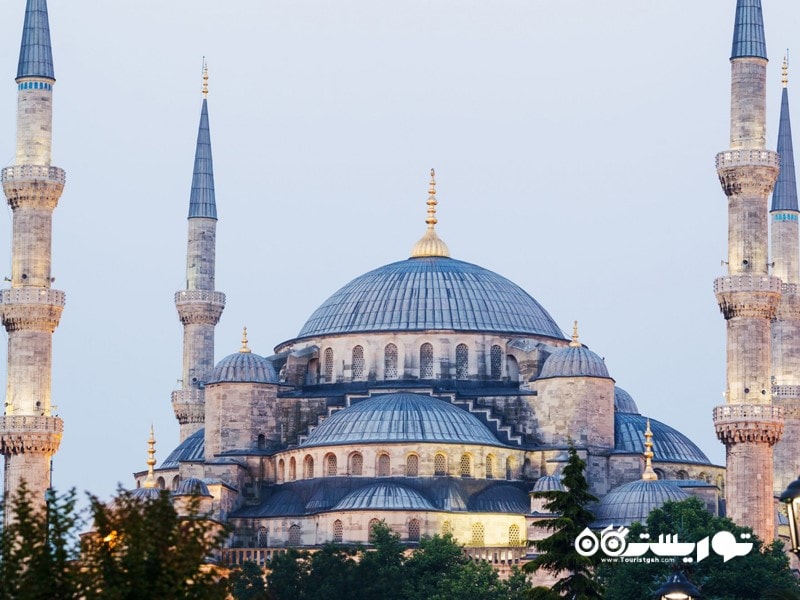 مسجد آبی استانبول (Blue Mosque in Istanbul) در کشور ترکیه