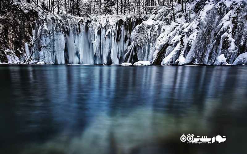 گرفتن عکس های نایاب و جادویی از دریاچه ای در  کرواسی