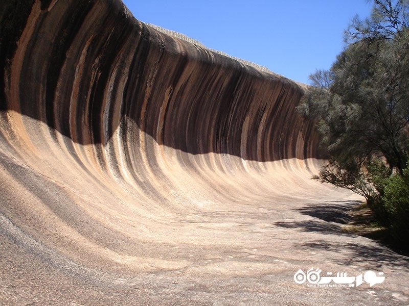 صخره موج (Wave Rock)، هایدن، استرالیای غربی، استرالیا