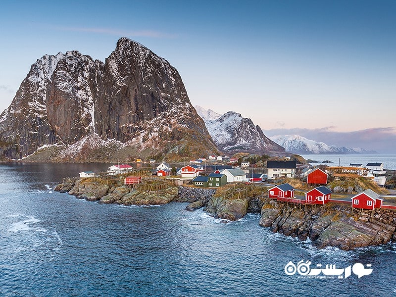 ۱. جزایر لوفوتن (Lofoten Islands)، نروژ 