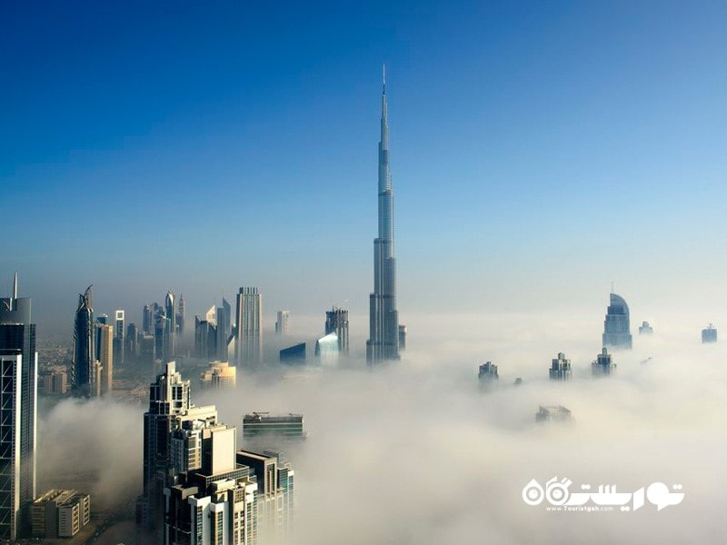 بر بلندای بام جهان در دبی