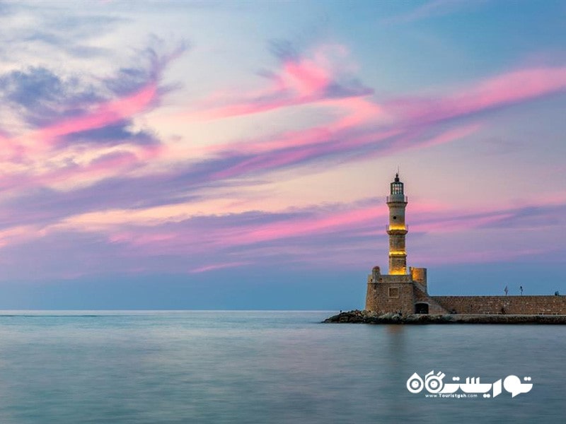 فانوس دریایی چانیا (Chania Lighthouse)، کرت، یونان