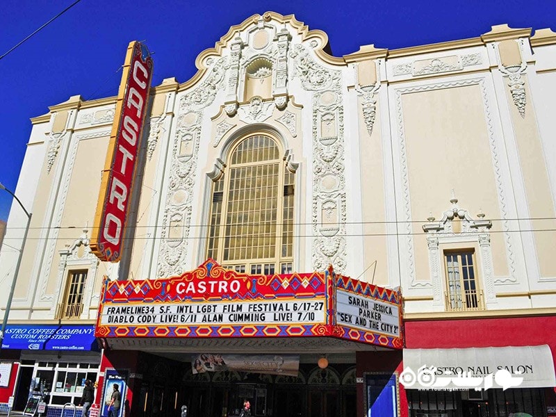 8. تماشاخانه کاسترو (The Castro Theatre)، سان فرانسیسکو، آمریکا