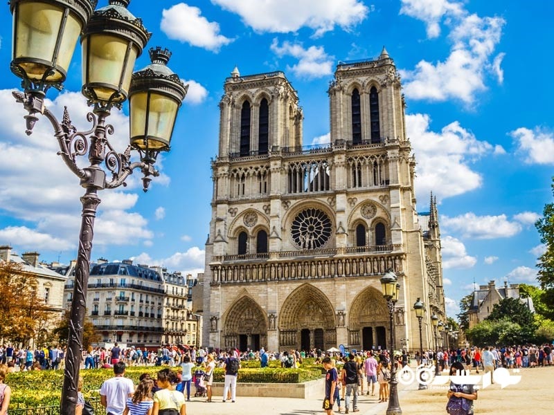 7 – کلیسای نوتردام پاریس (Notre Dame de Paris)