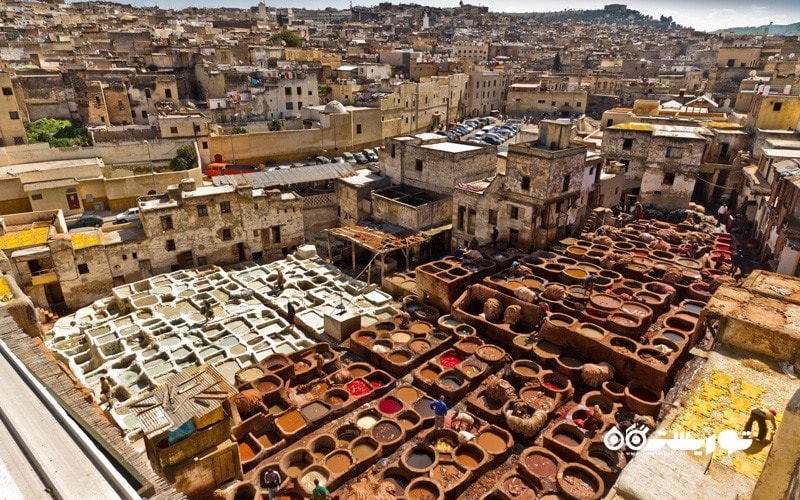 2. دباغ خانه های چوارا (Chouwara) را ببینید، مراکش