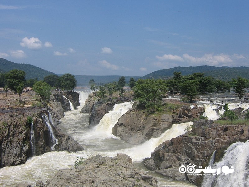 5-آبشار هوگناکال (Hogenakkal Falls)، دارماپوری (Dharmapuri)، تامیل نادو (Tamil Nadu)