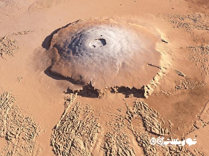 کوه المپوس بهرام (Olympus Mons on Mars) 