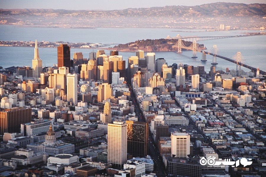 نمایی از شهر سانفرانسیسکو (San Francisco)