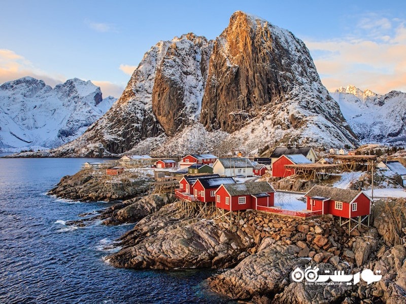  کابین های ماهیگیری در کشور نروژ