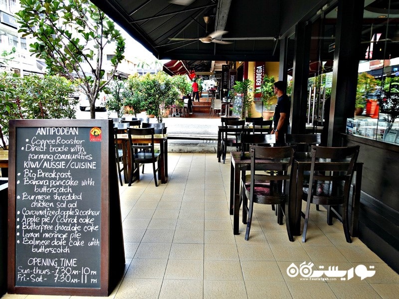 2. کافه آنتی پودین یکی از برترین کافه ها در کوالالامپور