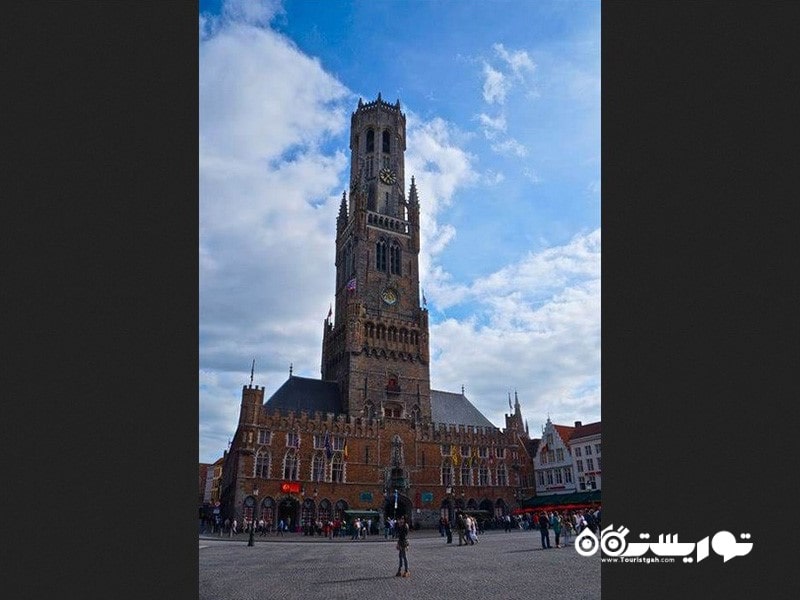 7. بلفری بروژ (Belfry of Bruges) بروژ، بلژیک