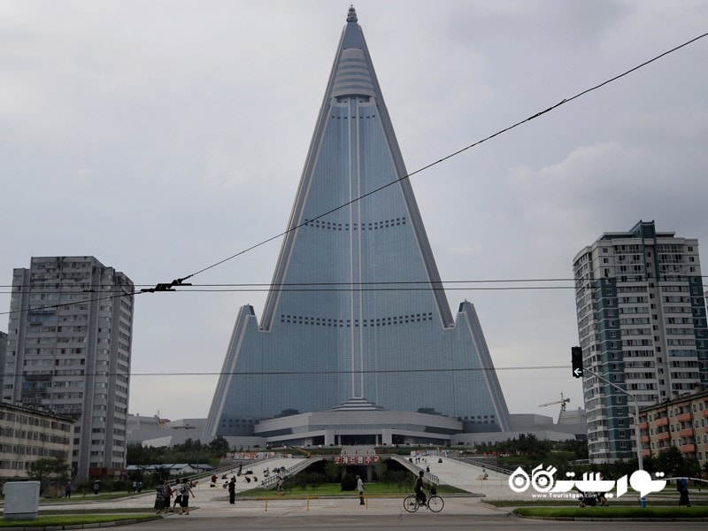 هتل ریوگیونگ (Ryugyong) در کره شمالی