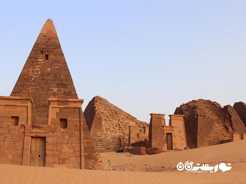 7.منطقه باستانی مرواه (The Archeological Site of Meroë)، سودان