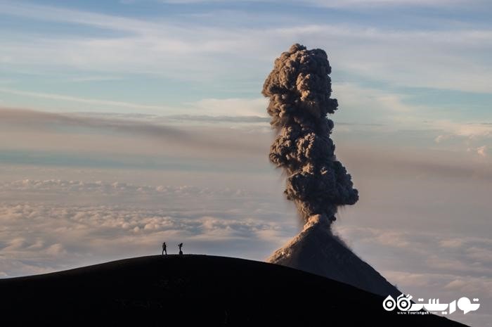فوران آتشفشان فوئگو، گواتمالا