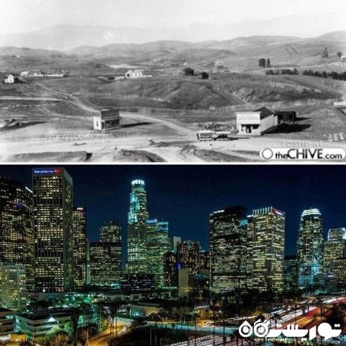لوس انجلس، کالیفورنیا – 1878 و هم اکنون