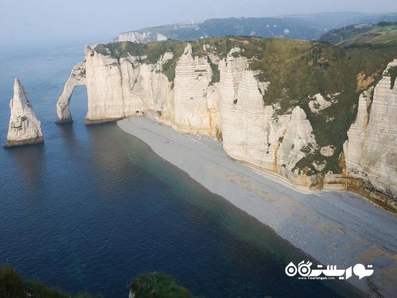 صخره های اترتا (Étretat Cliffs) در فرانسه