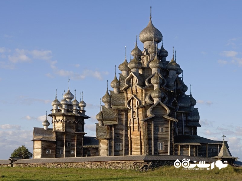 کلیسای ترنسفیگوریشن (Transfiguration Church) در جزیره کیژی کشور روسیه