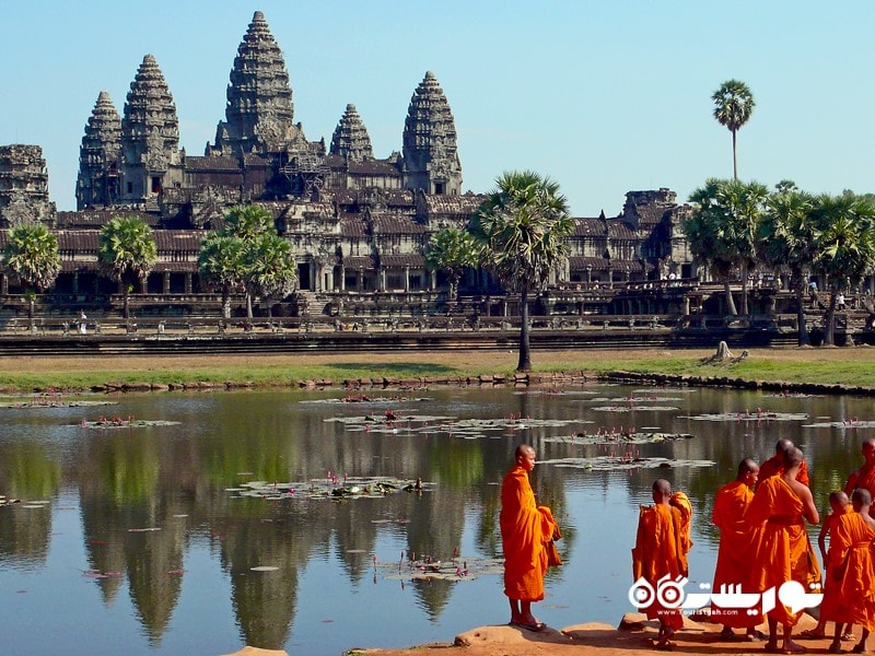 6- انگکوروات (Angkor Wat) در کشور کامبوج
